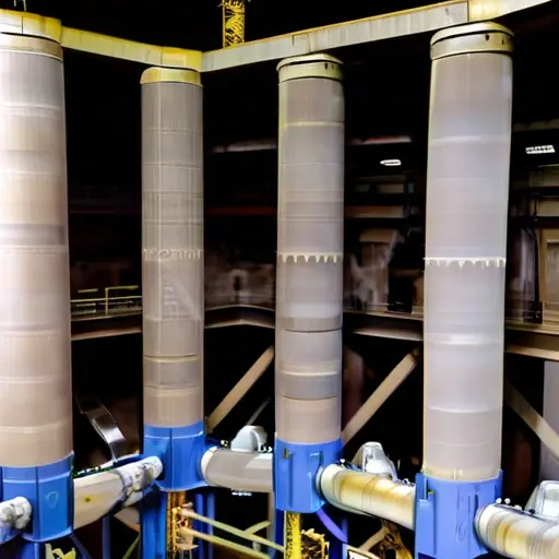 Контроль газового потока в шахте доменной печи