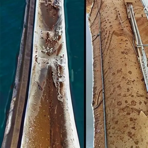 Щелевая коррозия металлических конструкций в морской воде