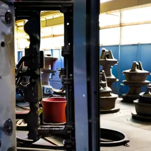 Переработка забракованных чугунных отливок в литейном цехе