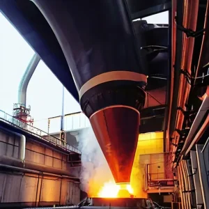 Установка газоочистки современной электродуговой печи