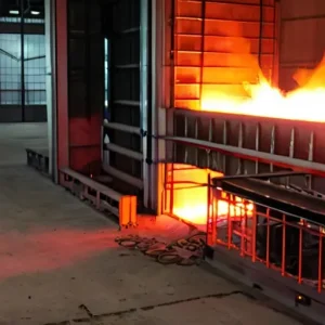 Огневое рафинирование меди в анодных печах