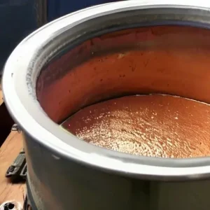 Черновой свинец: удаление меди зейгерованием и сульфидированием