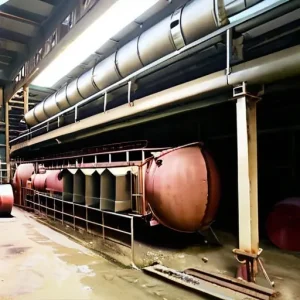 Пирометаллургическое получение цинка в горизонтальных ретортах