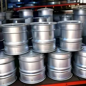 Механическое цинкование стальных метизов в галтовочных барабанах