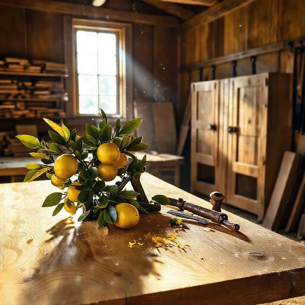 Фото по теме: Лимонное дерево в столярном деле