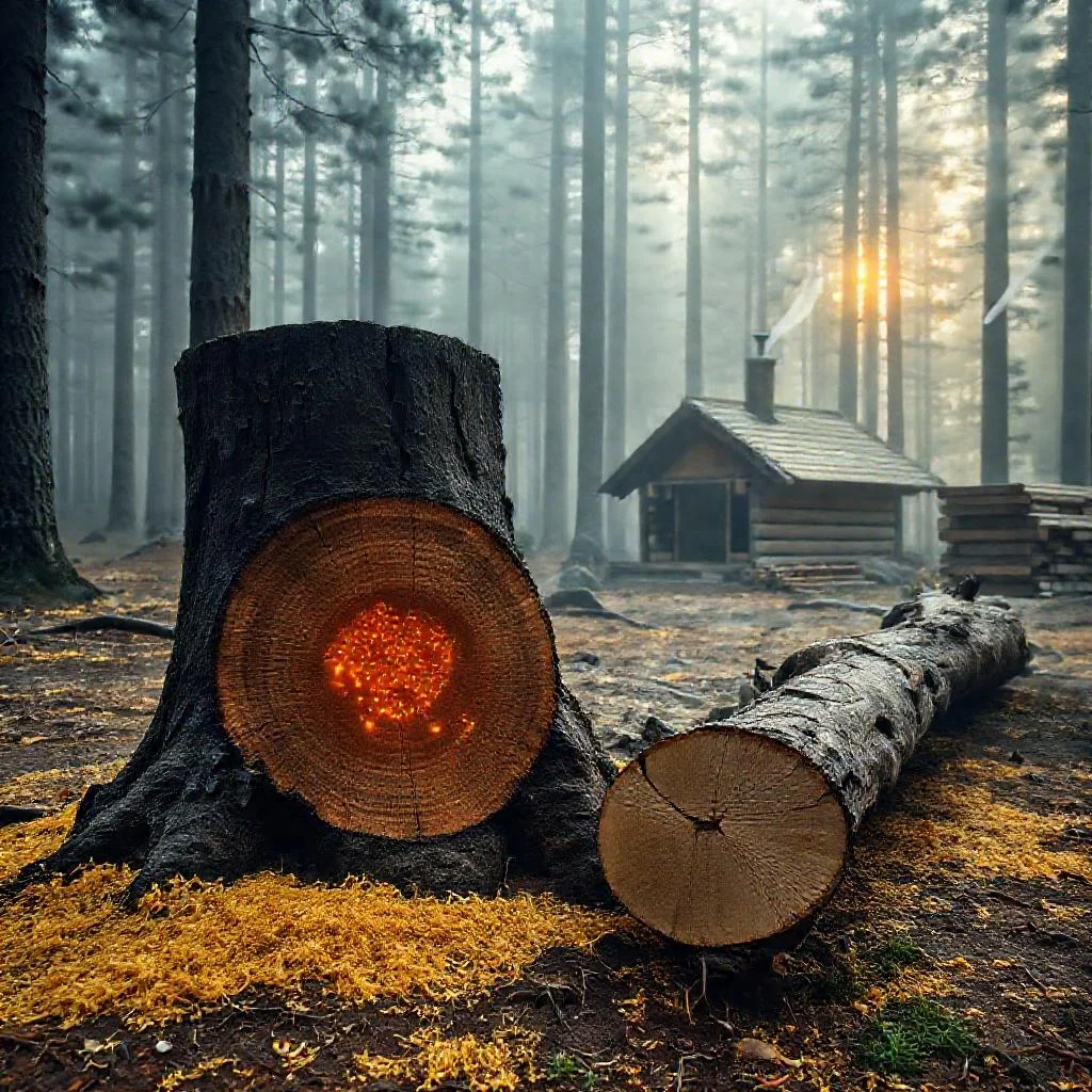 Фото по теме: Запах древесины и его причины